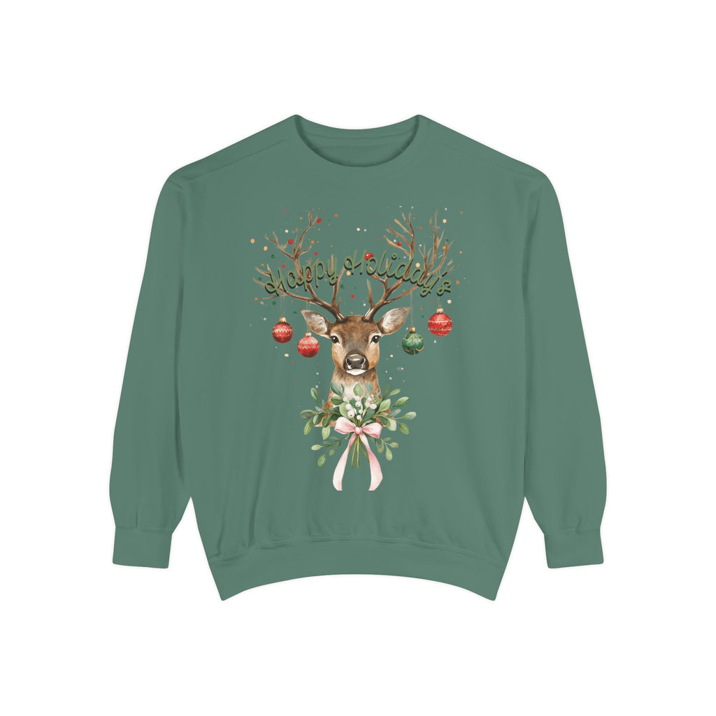 Festive Reindeer Christmas Sweatshirt