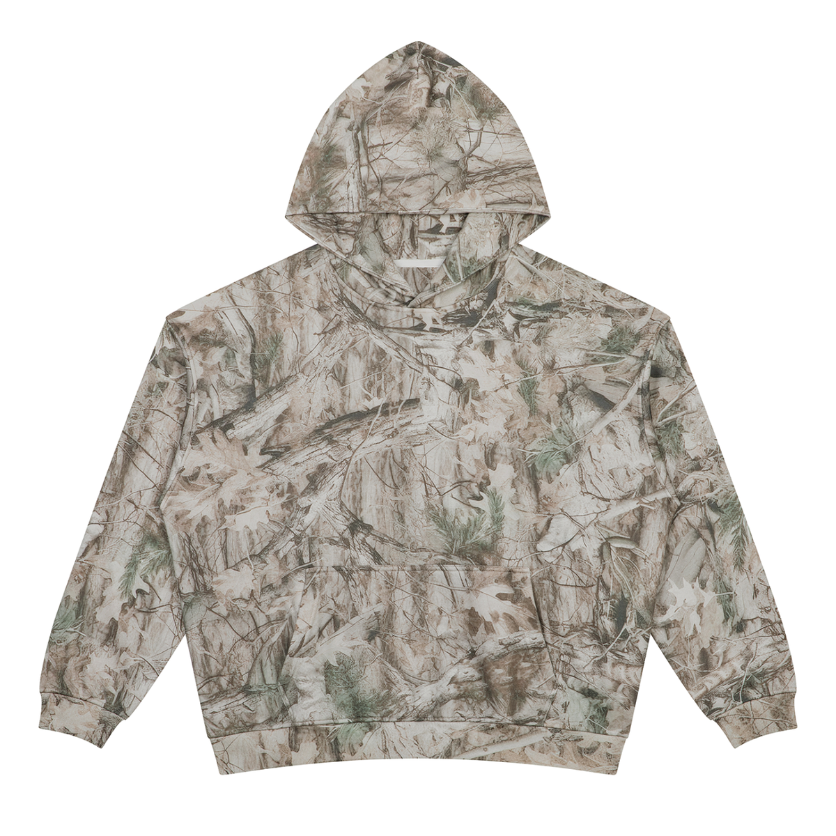 Oversized "Momma" Fleece Camo Hoodie