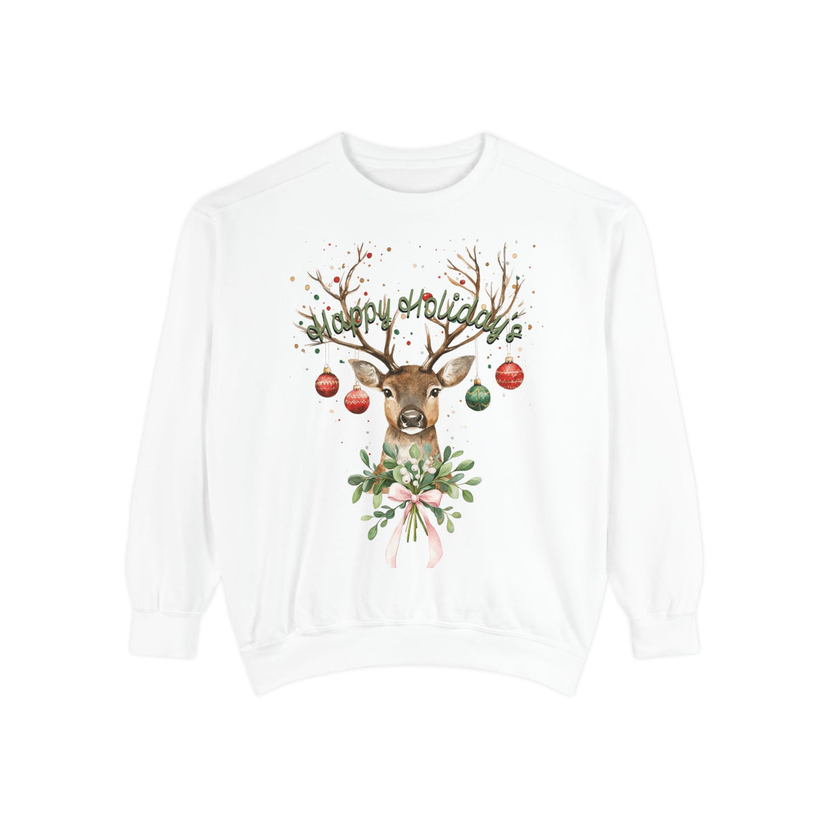 Festive Reindeer Christmas Sweatshirt