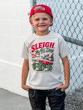 SLEIGH ALL DAY TODDLER CHRISTMAS MONSTER TRUCK TEE