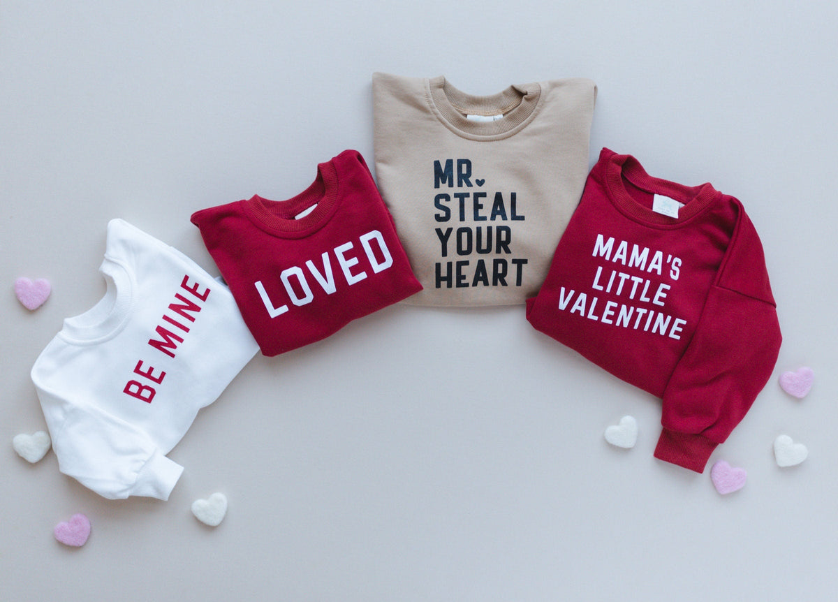 Loved Sweatshirt Romper - more colors