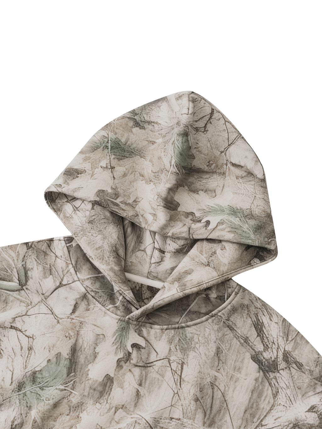 Oversized "Momma" Fleece Camo Hoodie